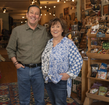 Owners of Sage & Oats Trading Post Major and Michelle Robinson.